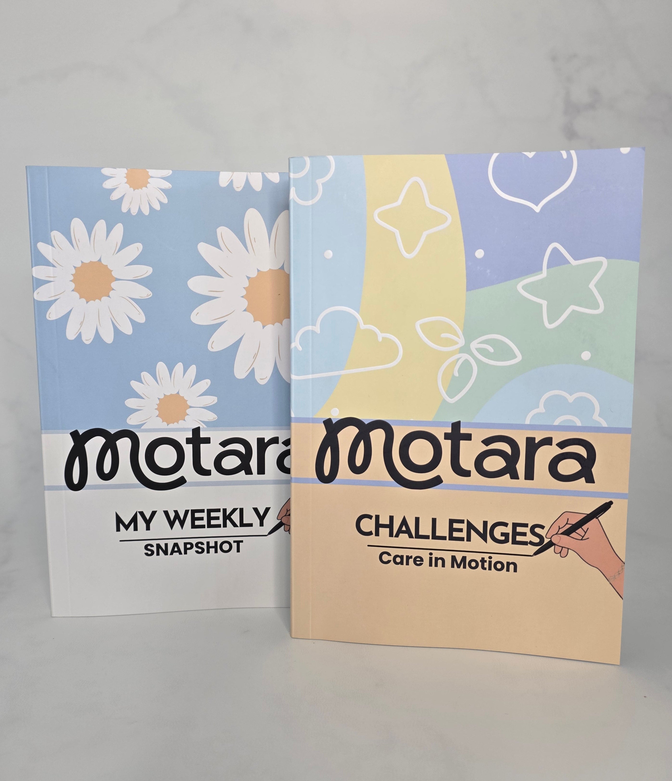 My Weekly Snapshot & Challenges - Care in Motion A5 (s)