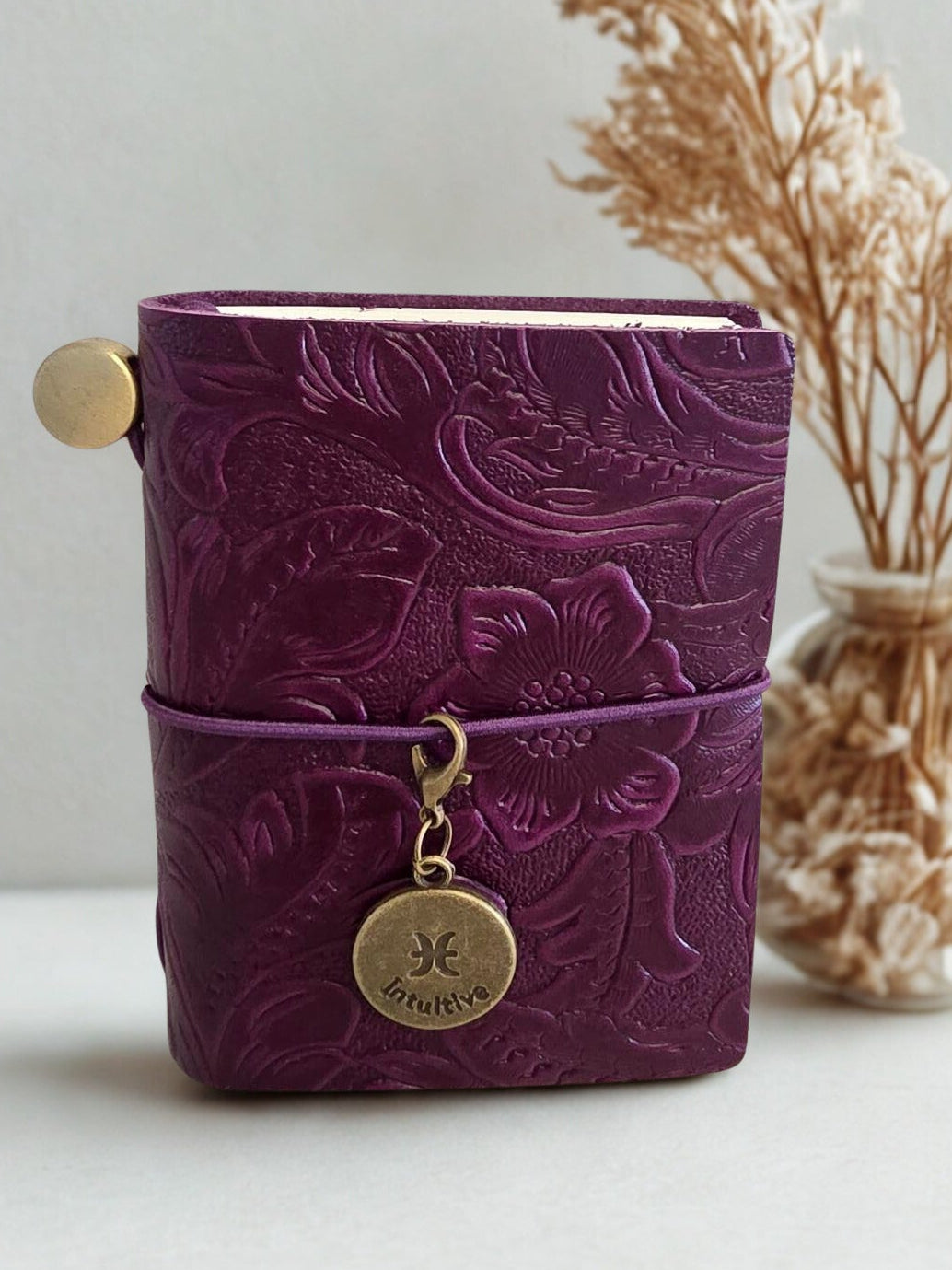 Carved Leather Mini Traveler&