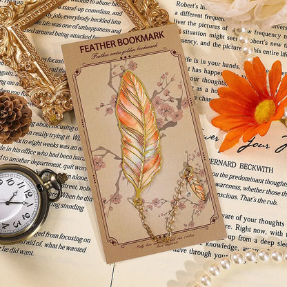 Feather Bookmarks