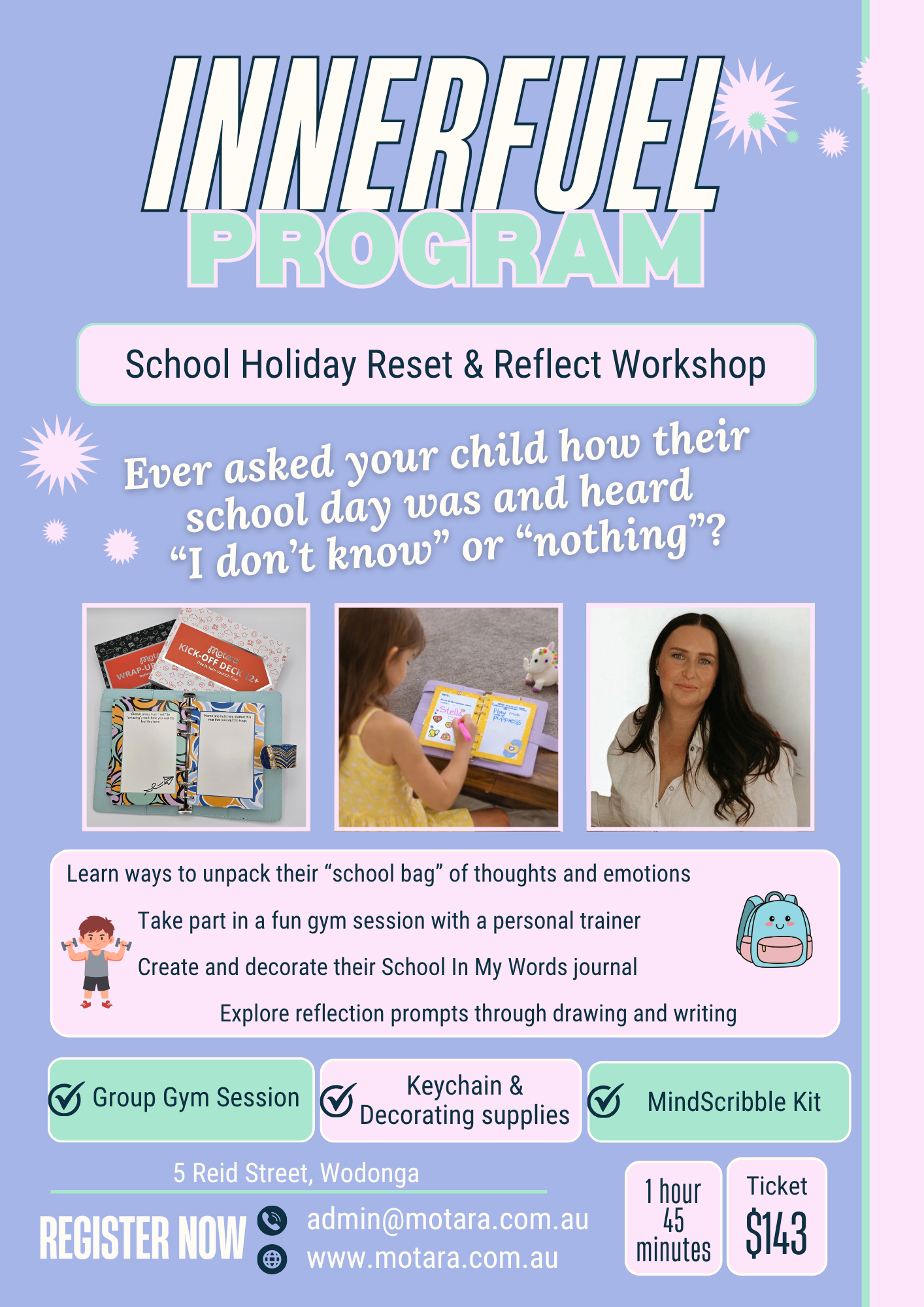 InnerFuel School Holiday Program